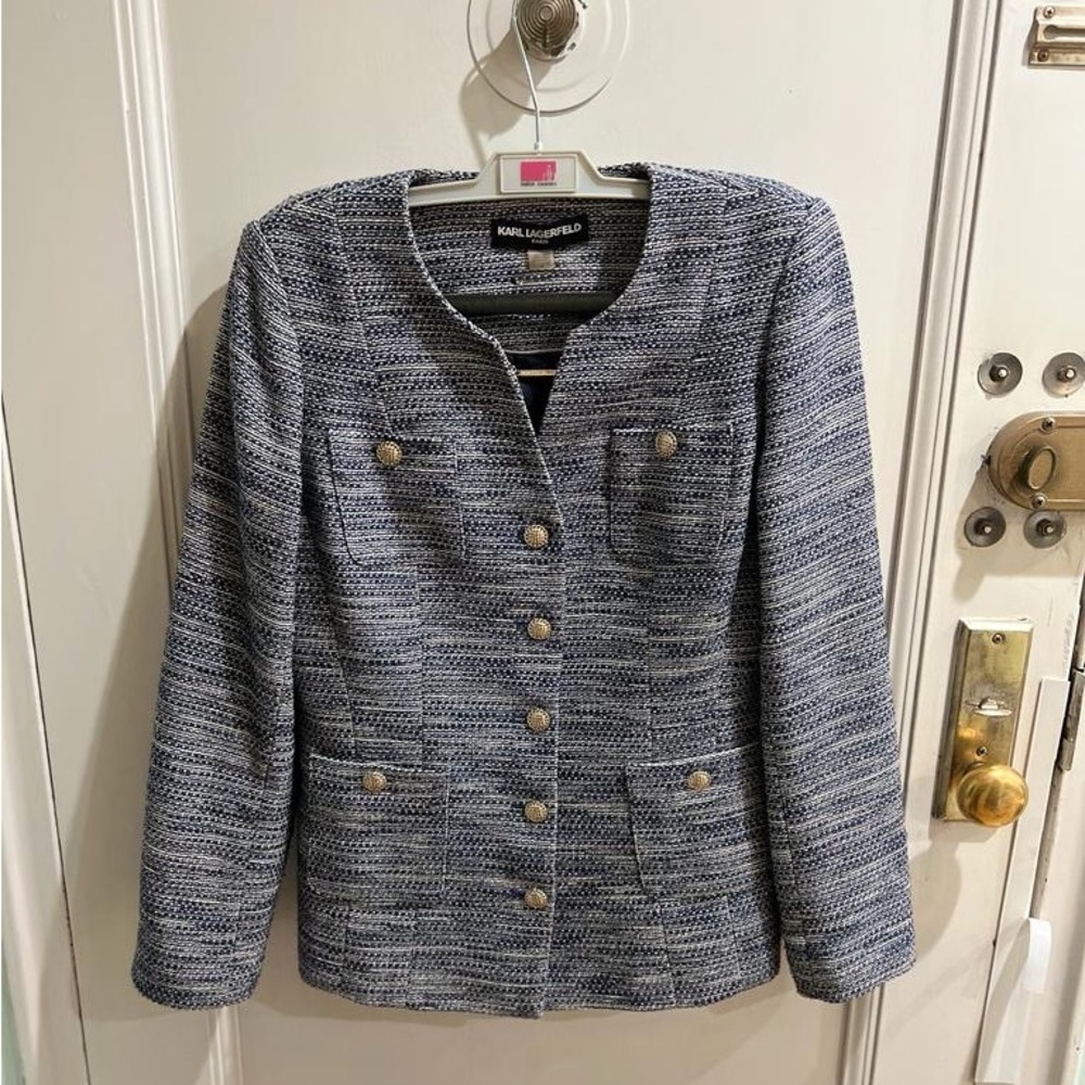 COPY - Karl Lagerfeld Tweed Blazer